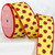 Yellow and Red Ladybug Printed Craft Ribbon 2" x 22 Yards - IMAGE 1