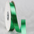 Emerald Green Metallic Finish Ribbon 0.75" x 110 Yards - IMAGE 1