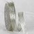Pearl White Metallic Sheer Wired Craft Ribbon 0.6" x 25 Yards - IMAGE 1