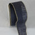 Navy Blue and Gold Colored Wired Edge Burlap Ribbon 2.75" x 11 Yards - IMAGE 1