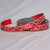 Red and White Love Hearts Printed Craft Ribbon 0.6" x 27 Yards - IMAGE 2