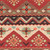 10' x 10' Transitional Style Red and Brown Square Area Throw Rug - IMAGE 3