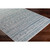 8.8' x 12' Aqua Blue and Gray Traditional Style Rectangular Area Throw Rug - IMAGE 4