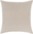 18" Gray and Ivory Square Woven Throw Pillow Cover with Knife Edge - IMAGE 3