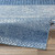 7.8' x 10.25' Distressed Aegean Blue and Alabaster White Rectangular Area Throw Rug - IMAGE 4