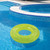 Inflatable Swim Ring Tube Pool Float - 30" - Yellow - IMAGE 1
