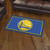 3' x 5' Blue and Yellow NBA Golden State Warriors Rectangular Plush Area Throw Rug - IMAGE 2