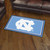 3' x 5' Blue and White NCAA North Carolina Tar Heels Rectangular Plush Area Throw Rug - IMAGE 2