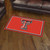 3' x 5' Red and Black NCAA Texas Tech Red Raiders Rectangular Plush Area Throw Rug - IMAGE 2