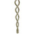 8.7" Gold and Silver Spiral Icicle Christmas Ornament - IMAGE 3