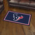 3' x 5' Blue and Red NFL Houston Texans Rectangular Plush Area Throw Rug - IMAGE 3