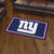 3' x 5' Blue and White NFL New York Giants Rectangular Plush Area Throw Rug - IMAGE 3