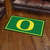 3' x 5' Green and Yellow NCAA Oregon Ducks Rectangular Plush Area Throw Rug - IMAGE 2