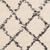 7'10" x 10'3" Diamond Pattern Gray and Beige Rectangular Machine Woven Area Rug - IMAGE 5
