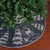 56" Gray and Black Reindeer in Forest Christmas Tree Skirt - IMAGE 2