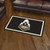 3' x 5' Black and Brown NCAA Purdue Boilermakers Rectangular Plush Area Throw Rug - IMAGE 2