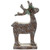 Rustic Woodland Reindeer Statue Christmas Figure - 19" - Brown - IMAGE 2