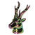 7.5" Rainbow Electroplated Deer Head Christmas Decoration - IMAGE 2