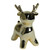 5.75" Small Gold Ceramic Christmas Deer Decoration - IMAGE 3