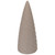 10" Beige Ceramic Cone Christmas Tree Tabletop Decor - IMAGE 1