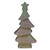 7.25" Iridescent Rainbow Bohemian Christmas Tree Table Top Decoration - IMAGE 1