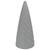 7" Gray Ceramic Cone Tree Christmas Table Top Decoration - IMAGE 1