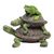 11" Best Friends Frog and Turtles Outdoor Garden Statue - IMAGE 1