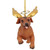 4" Flying Dachshund Dog Angel Christmas Ornament - IMAGE 2