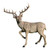 Grand Scale Forest Deer Outdoor Garden Statue - 47" - IMAGE 2