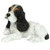 10" Sitting Black and White Cocker Spaniel Puppy Dog Statue - IMAGE 1