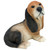 9.5" Sitting Basset Hound Puppy Dog Outdoor Garden Statue - IMAGE 1