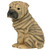 9.5" Sitting Shar-Pei Dog Outdoor Garden Statue - IMAGE 6