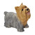 11" Standing Yorkshire Puppy Dog Outdoor Garden Statue - IMAGE 1