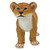 18" Lion Cubs of the Sahara Animal Outdoor Statue - IMAGE 2