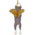 4" Flying Tabby Cat Angel Christmas Ornament - IMAGE 4