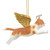 4" Flying Orange Cat Hand Painted Holiday Ornament - IMAGE 5