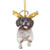 4" Flying Pointer Boxer Dog Angel Christmas Ornament - IMAGE 2