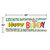 Pack of 6 Yellow and Pink "Happy Birthday" Large Party Banner 60" - IMAGE 2