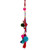 11" Blue and Red Star with Pom Pom Christmas Ornament - IMAGE 3