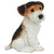 9" Sitting Fox Terrier Puppy Dog Statue - IMAGE 6