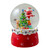 Santa Decorating a Christmas Tree Musical Snow Globe - 5.75" - IMAGE 1