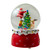 5.75" Santa Decorating a Christmas Tree Musical Snow Globe - IMAGE 3