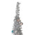 6' Pre-Lit Silver and Blue Pre-Decorated Pop-Up Artificial Christmas Tree - IMAGE 3