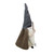 Standing Gnome Big Nose Santa Holding Stick - 16"  Brown and Beige - IMAGE 2
