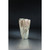 11.5" Gold Hand Carved Lined Glass Flower Vase - IMAGE 1
