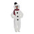 5 Piece Snowman Suit and Mascot Head with Hat – Adult Size Medium - IMAGE 2