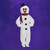 5 Piece Snowman Suit and Mascot Head with Hat – Adult Size Medium - IMAGE 3