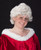 Mrs Claus Short Hair Christmas Wig - Adult One Size - IMAGE 2