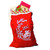 Red “Merry Christmas” Santa Claus Toy Bag with Drawstring – One Size - IMAGE 1