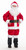 7-Piece Child's Plush Christmas Santa Suit Little Helper - Child Size Small - IMAGE 1